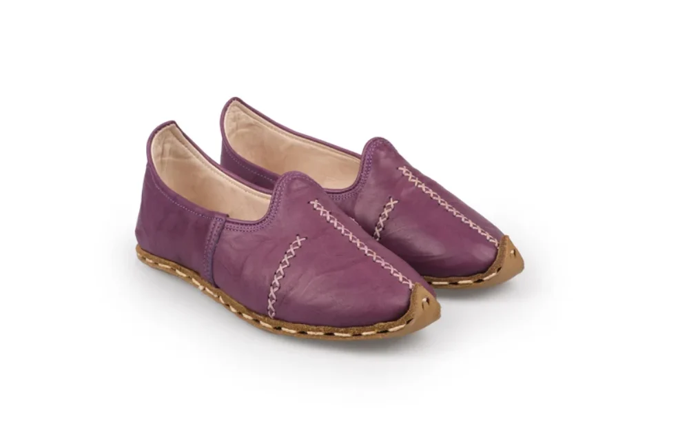 Handcrafted Leather Barefoot Shoes For Women (1)